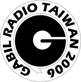 G GABIL RADIO TAIWAN 2006 trademark