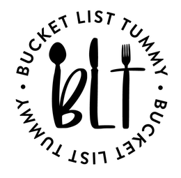 BLT BUCKET LIST TUMMY· BUCKET LIST TUMMY . trademark
