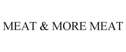 MEAT & MORE MEAT trademark