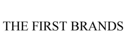THE FIRST BRANDS trademark