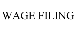 WAGE FILING trademark