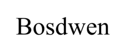 BOSDWEN trademark