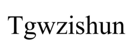 TGWZISHUN trademark