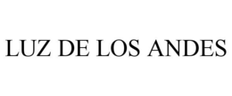 LUZ DE LOS ANDES trademark
