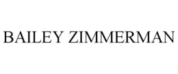 BAILEY ZIMMERMAN trademark