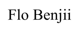FLO BENJII trademark