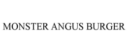 MONSTER ANGUS BURGER trademark