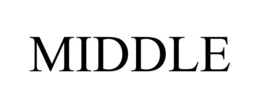 MIDDLE trademark