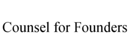COUNSEL FOR FOUNDERS trademark