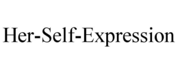 HER-SELF-EXPRESSION trademark