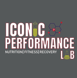 I P L ICONIC PERFORMANCE LAB NUTRITION FITNESS RECOVERY trademark