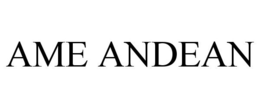 AME ANDEAN trademark