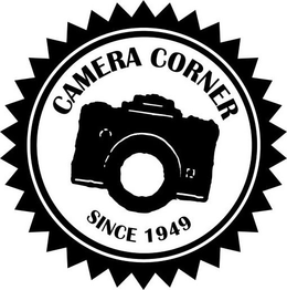 CAMERA CORNER SINCE 1949 trademark