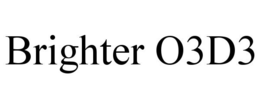 BRIGHTER O3D3 trademark
