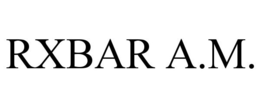 RXBAR A.M. trademark