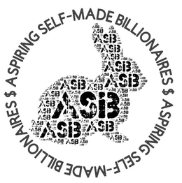 ASB ASPIRING SELF-MADE BILLIONAIRES  $ ASPIRING SELF-MADE BILLIONAIRES $ trademark