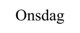 ONSDAG trademark