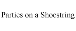 PARTIES ON A SHOESTRING trademark
