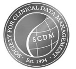 SCDM · SOCIETY FOR CLINICAL DATA MANAGEMENT · EST. 1994 trademark