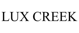 LUX CREEK trademark