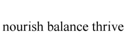 NOURISH BALANCE THRIVE trademark