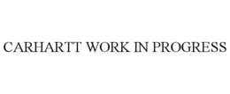 CARHARTT WORK IN PROGRESS trademark
