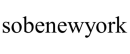 SOBENEWYORK trademark