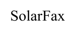 SOLARFAX trademark