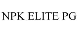 NPK ELITE PG trademark