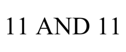 11 AND 11 trademark