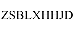 ZSBLXHHJD trademark