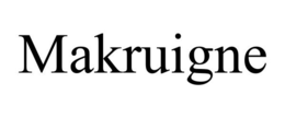 MAKRUIGNE trademark