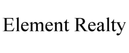 ELEMENT REALTY trademark