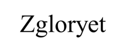 ZGLORYET trademark