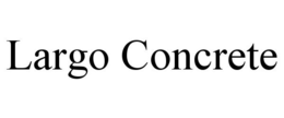LARGO CONCRETE trademark
