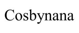 COSBYNANA trademark