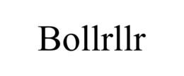 BOLLRLLR trademark