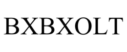 BXBXOLT trademark