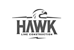 HAWK LINE CONSTRUCTION trademark