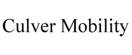 CULVER MOBILITY trademark