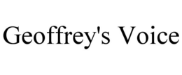 GEOFFREY'S VOICE trademark