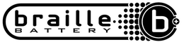 BRAILLE BATTERY B + trademark