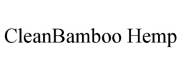 CLEANBAMBOO HEMP trademark