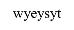 WYEYSYT trademark