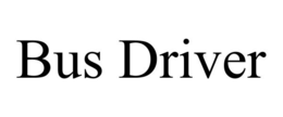 BUS DRIVER trademark