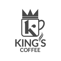 K KING'S COFFEE trademark