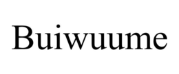 BUIWUUME trademark
