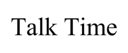 TALK TIME trademark