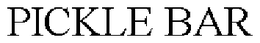 PICKLE BAR trademark