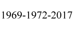 1969-1972-2017 trademark